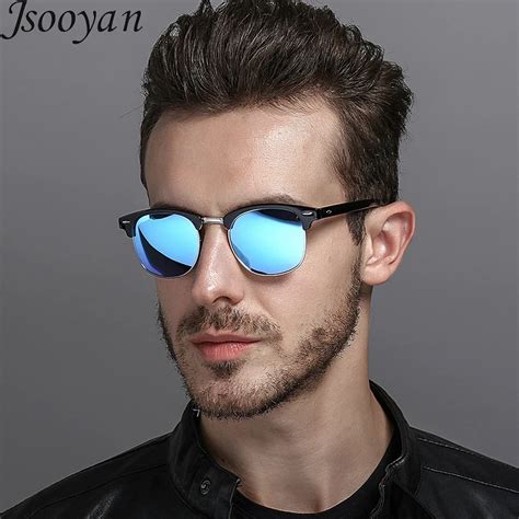 retro round mens sunglasses polarized